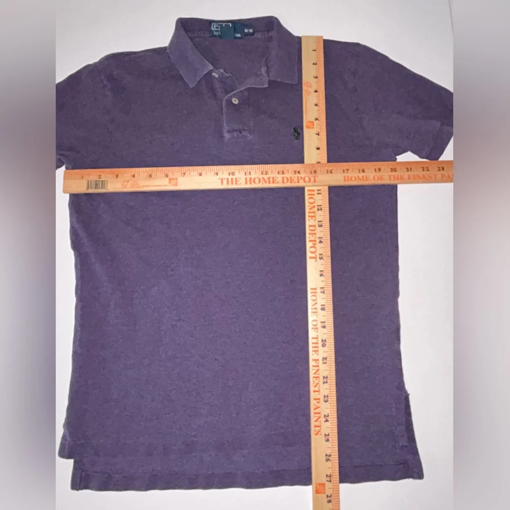 Polo Ralph Lauren‎ VINTAGE heather purple short sleeve men’s  polo size Medium